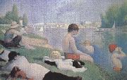 Georges Seurat Bathing at Asnieres (mk35) Germany oil painting artist